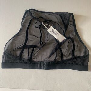 Cosabella Showoff High Neck bralette sz L Italy new